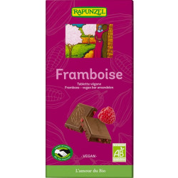 chocolat rapunzel framboise 100g