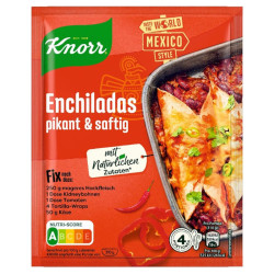 fix knorr enchiladas vegan 33g