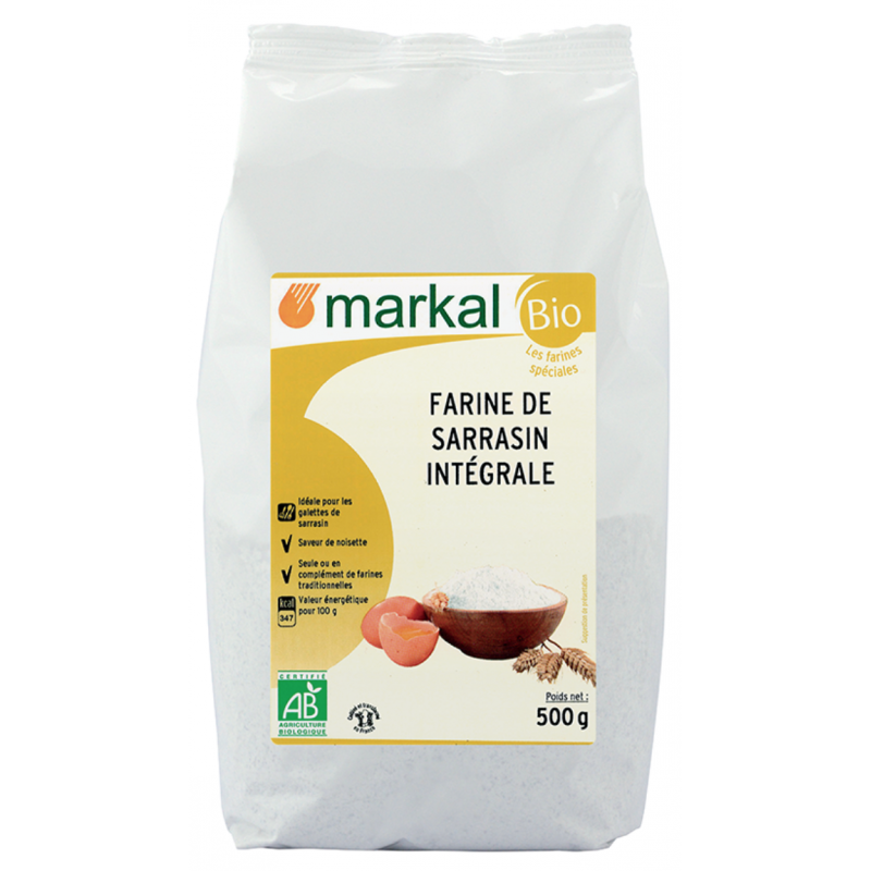 Nutribel  Nutribel Farine de sarrasin bio & sans gluten 500g