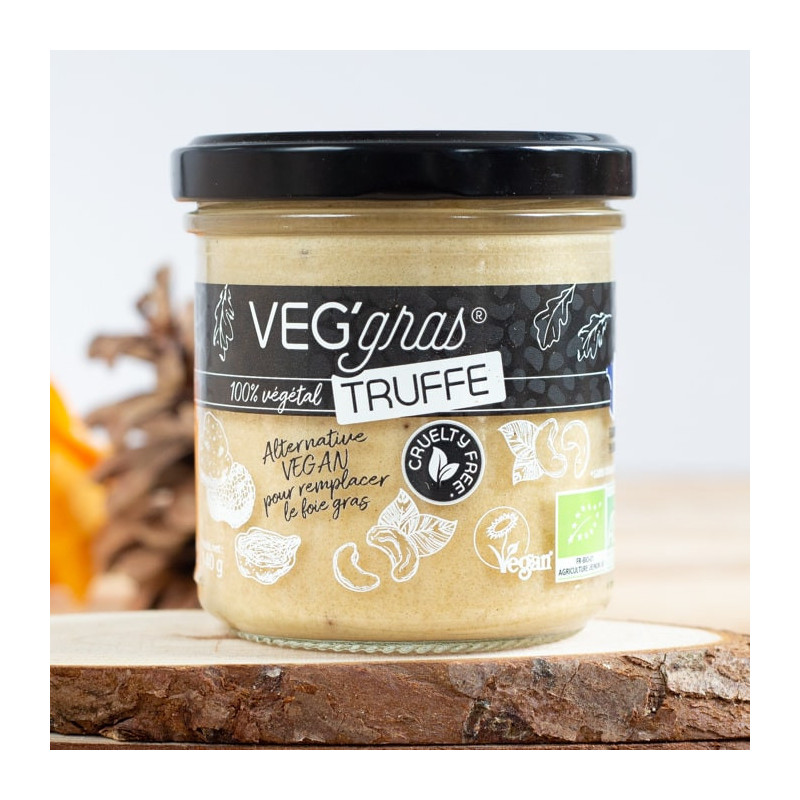 VEG'GRAS Senfas 140g - Le foie gras vegan & bio !